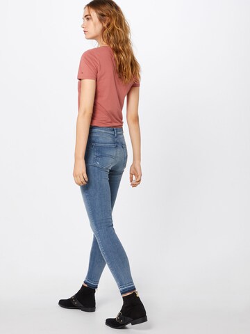 Tommy Jeans Skinny Jeans 'Nora 7/8 Selgst' in Blue: back