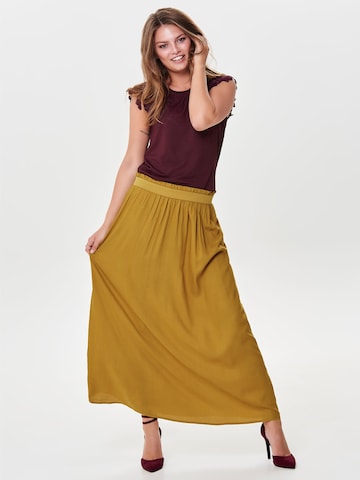 Jupe 'ONLVenedig' ONLY en jaune