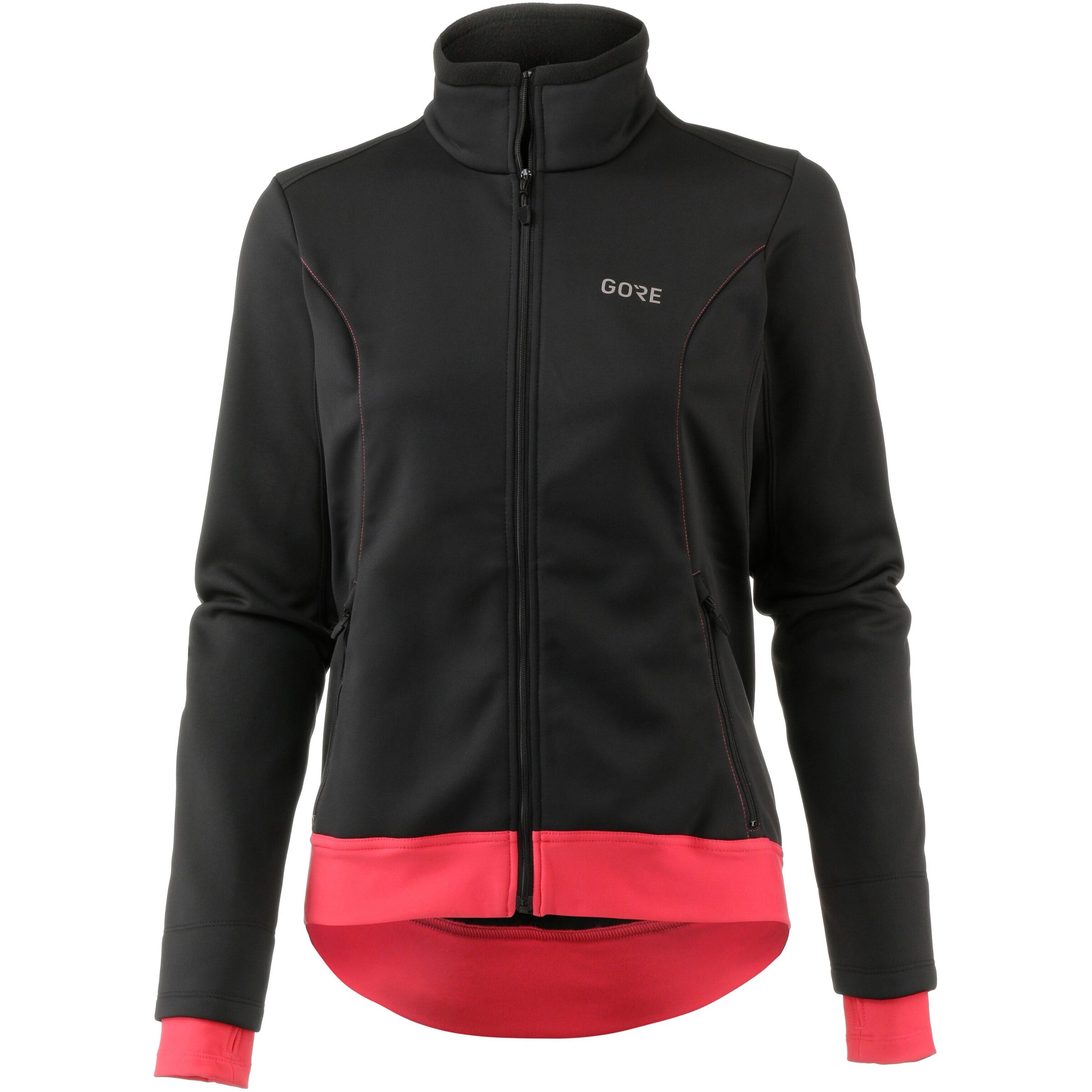 GORE WEAR - Fahrradjacke 'C3 Gore Windstopper Thermo Jacket' in himbeer