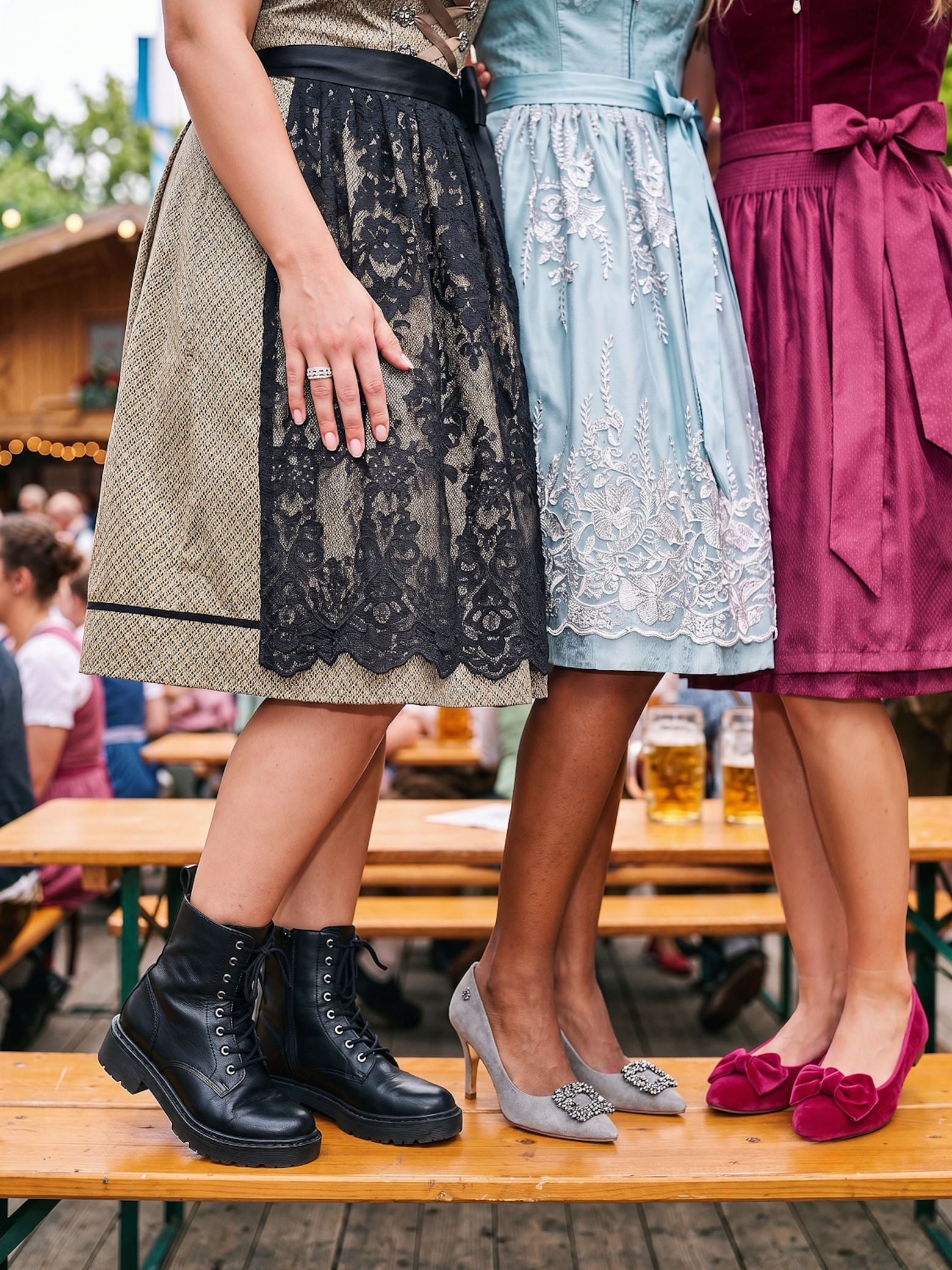 Vom Festzelt bis zur Afterparty Starke Schritte in Trachten-Schuhen