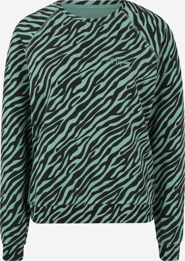 Hey Honey Sportska sweater majica 'Zebra' u zelena / crna, Pregled proizvoda