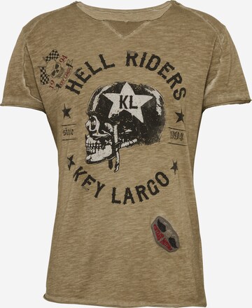 Key Largo - Camiseta en verde: frente