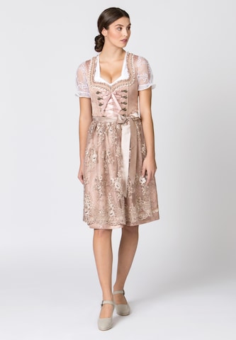 STOCKERPOINT Dirndl 'Lilou' in Pink: front