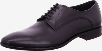 BOSS Lace-Up Shoes in Black: front