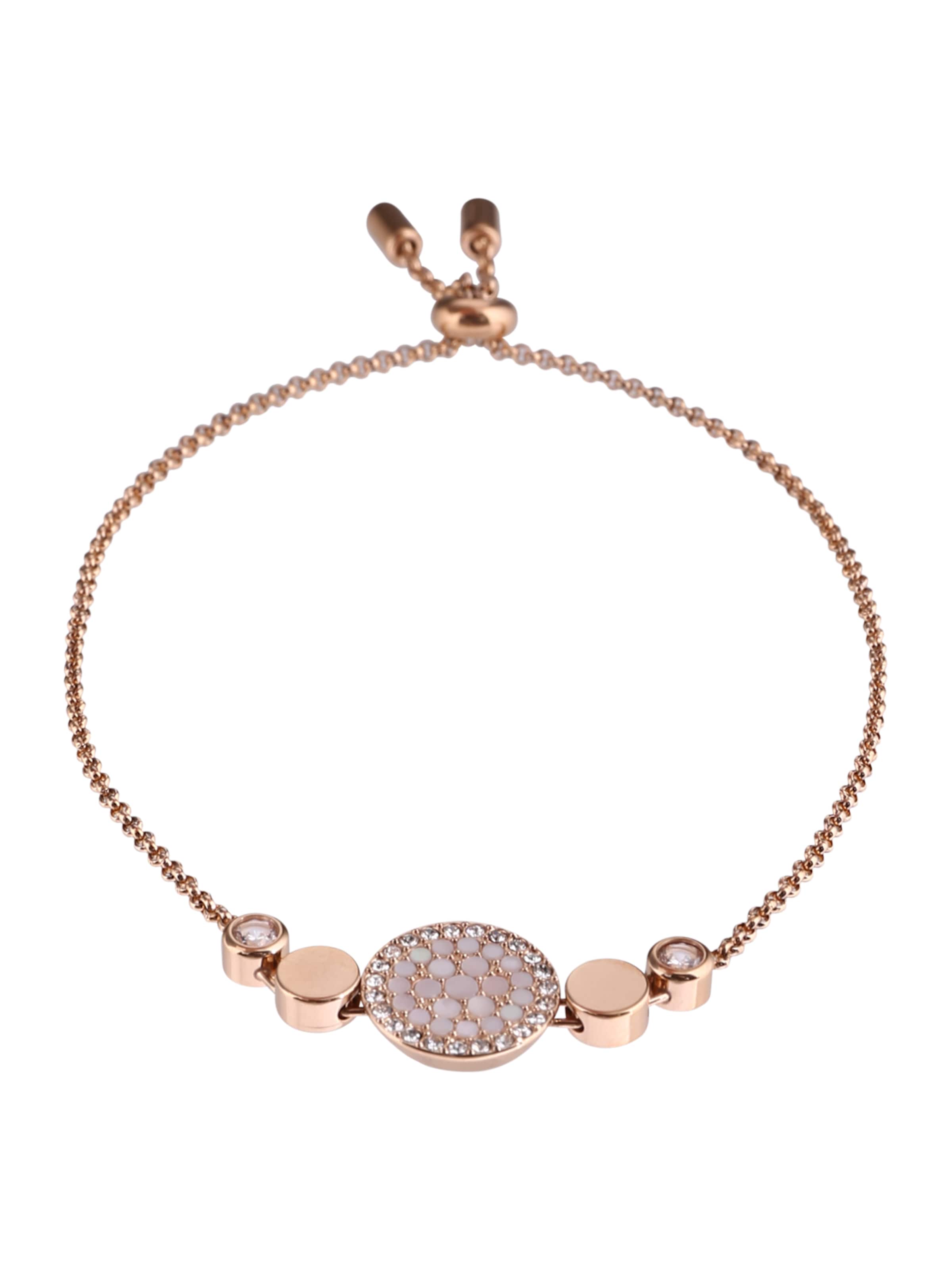 FOSSIL Βραχιόλι σε χρυσό: μπροστά