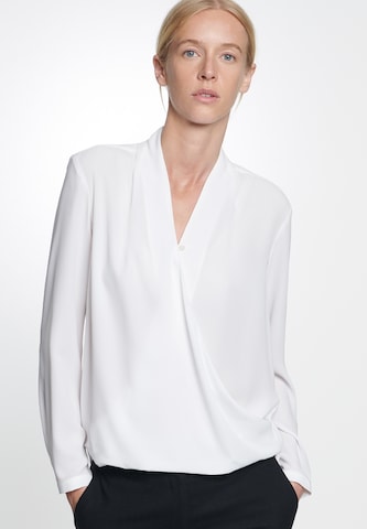 SEIDENSTICKER Blouse 'Schwarze Rose' in White: front