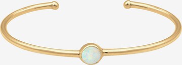 ELLI Bracelet 'Opal' in Gold: front