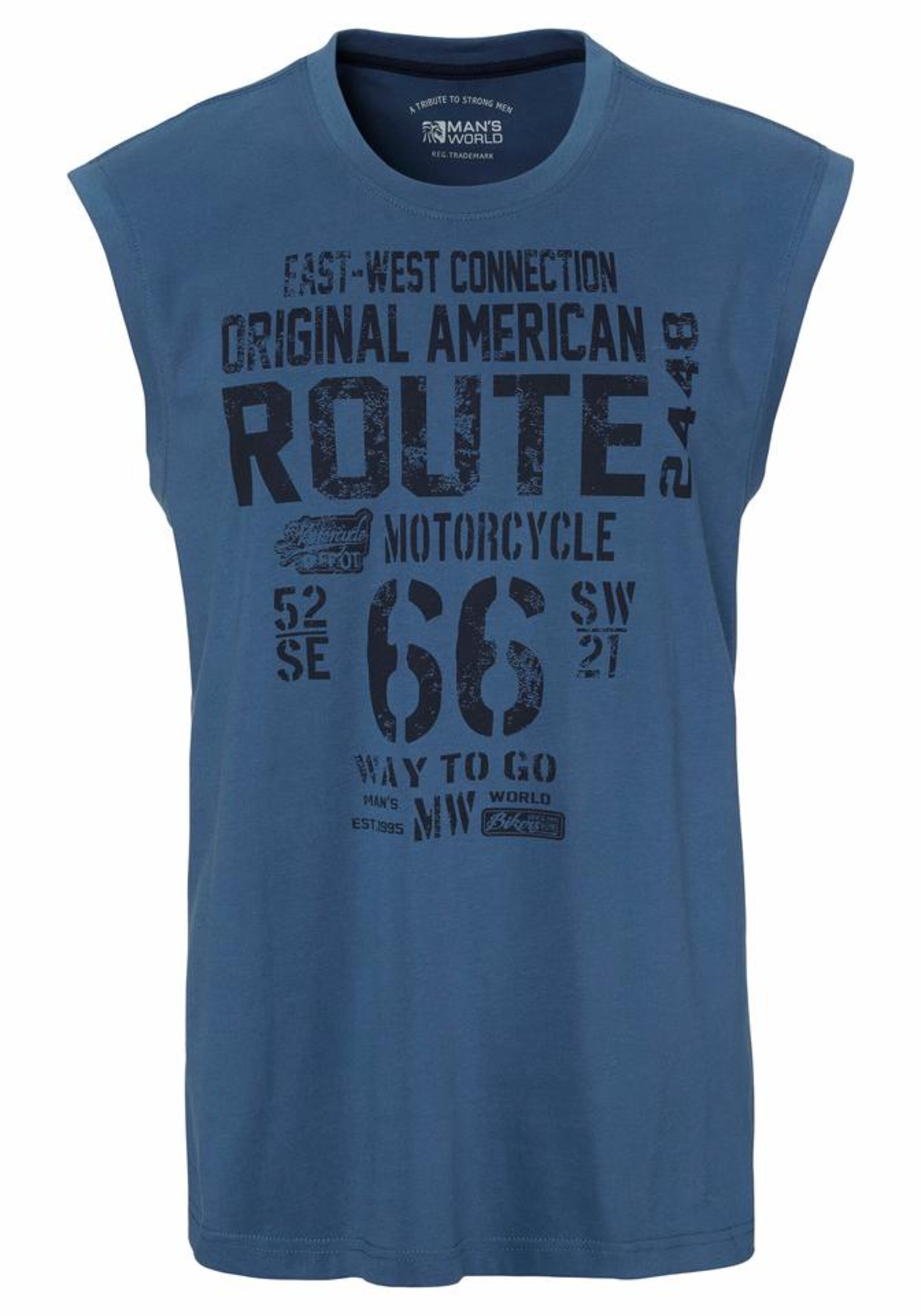 Man's World Shirt in Blau