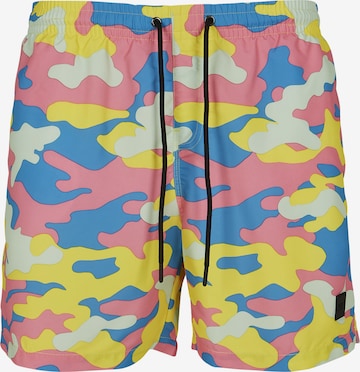 Urban Classics Board Shorts in Mixed colors: front