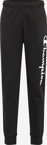 Champion Authentic Athletic Apparel Спортен панталон в черно: отпред