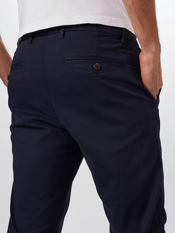 GAPSkinny Chino hlače 'V-ESSENTIAL' - plava boja