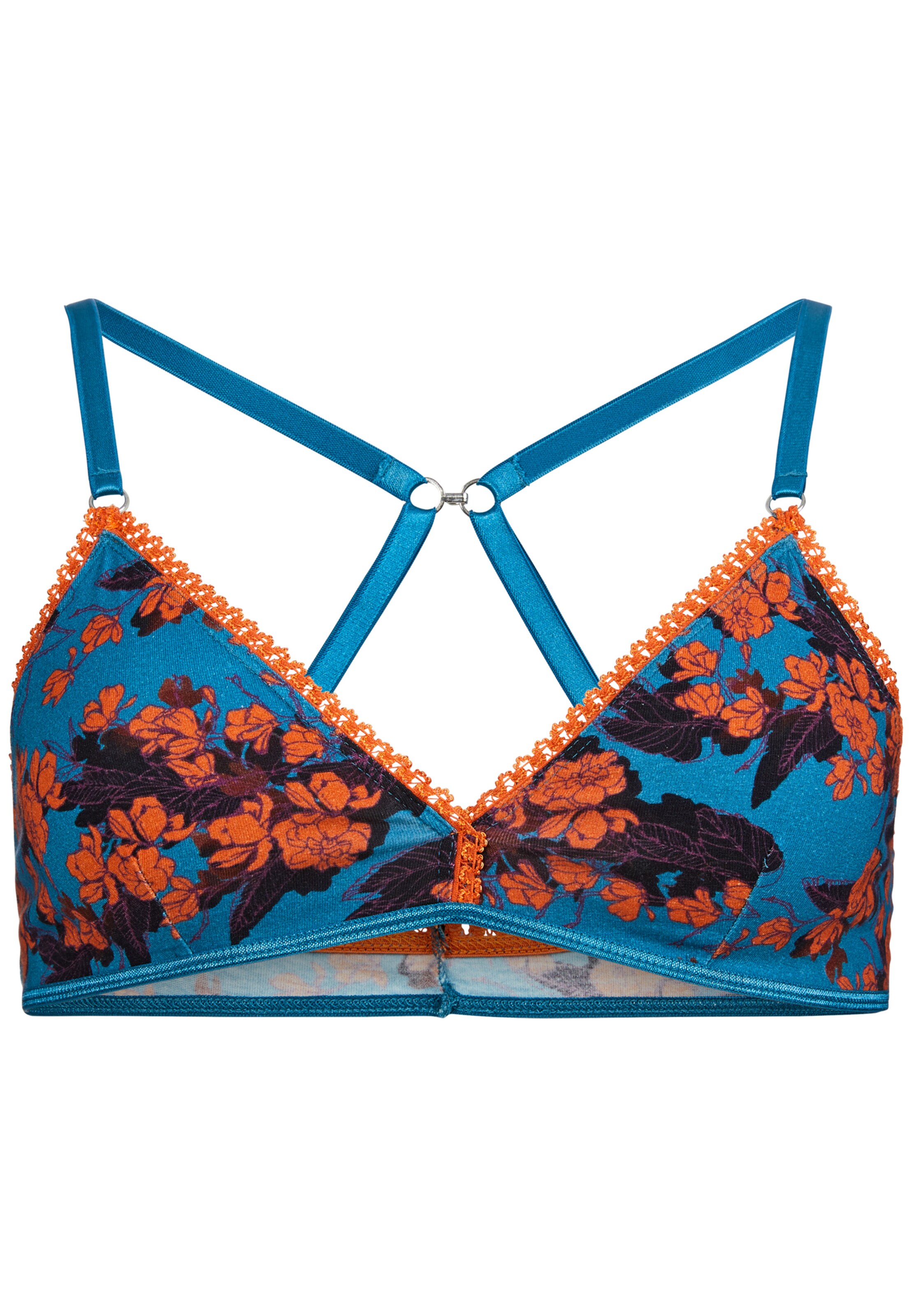 VATTER - 'Fine Frida' Triangle Bra in himmelblau