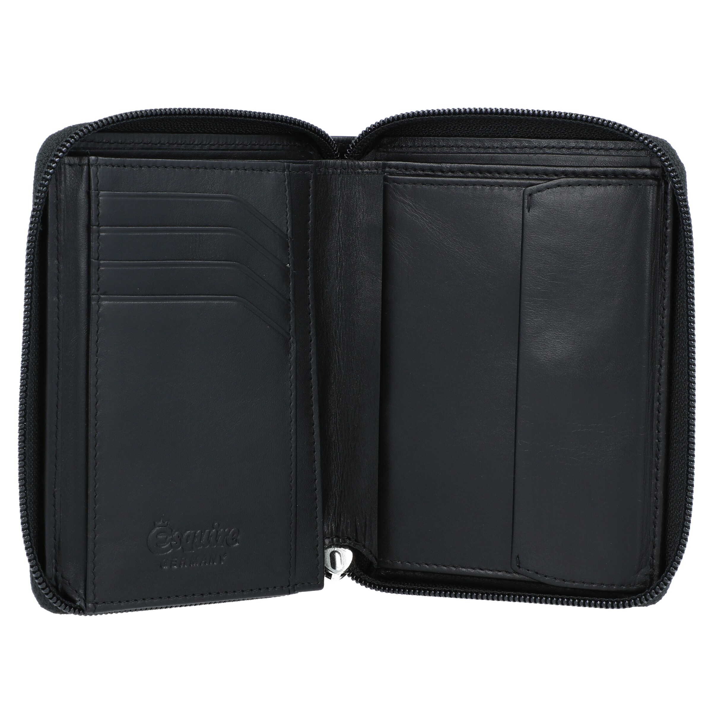 Portamonete 'New Silk' di Esquire in nero