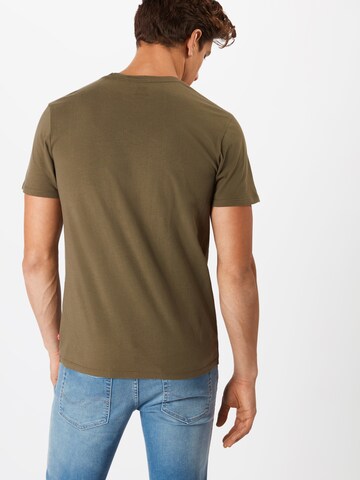 LEVI'S ® Normální Tričko – zelená: zadní strana