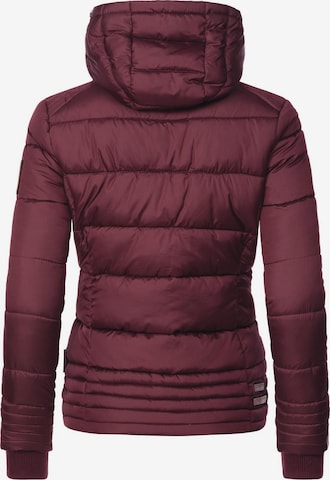 MARIKOO Winter jacket 'Sole' in Red