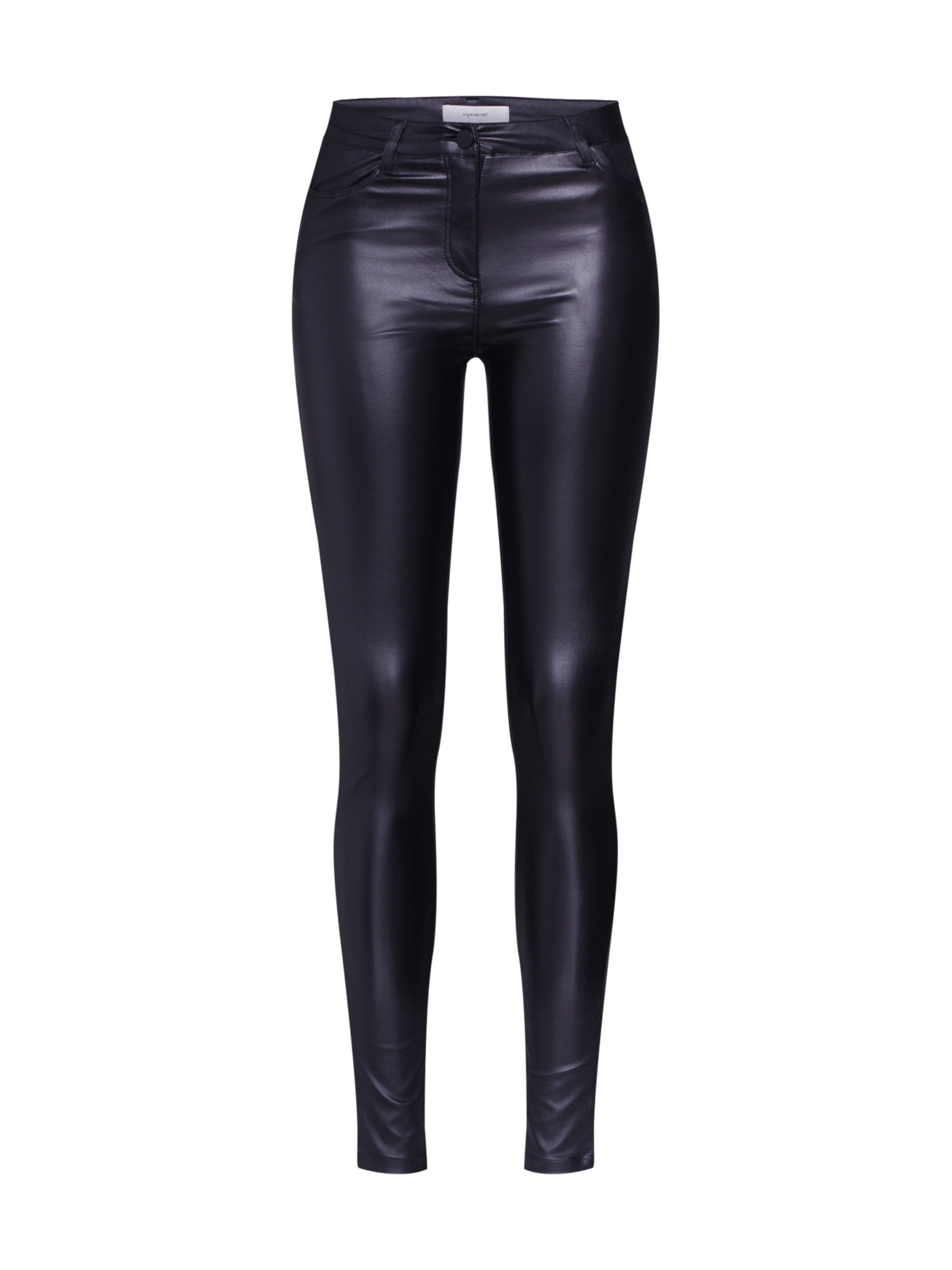 Soyaconcept - Chino 'PAM 3-B' in de kleur Zwart