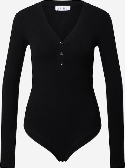 EDITED Bodi majica 'Eleonora' | črna barva, Prikaz izdelka