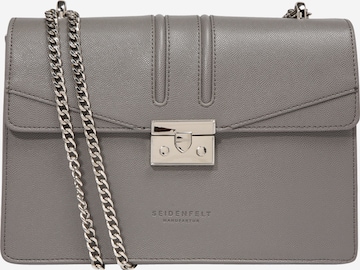 Seidenfelt Manufaktur Crossbody Bag 'ROROS' in Grey: front