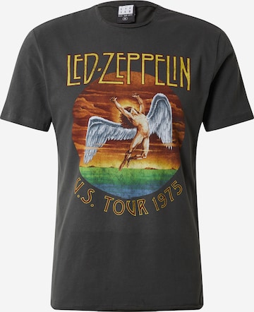 AMPLIFIED Shirt 'LED ZEPPELIN TOUR 75' in Black: front