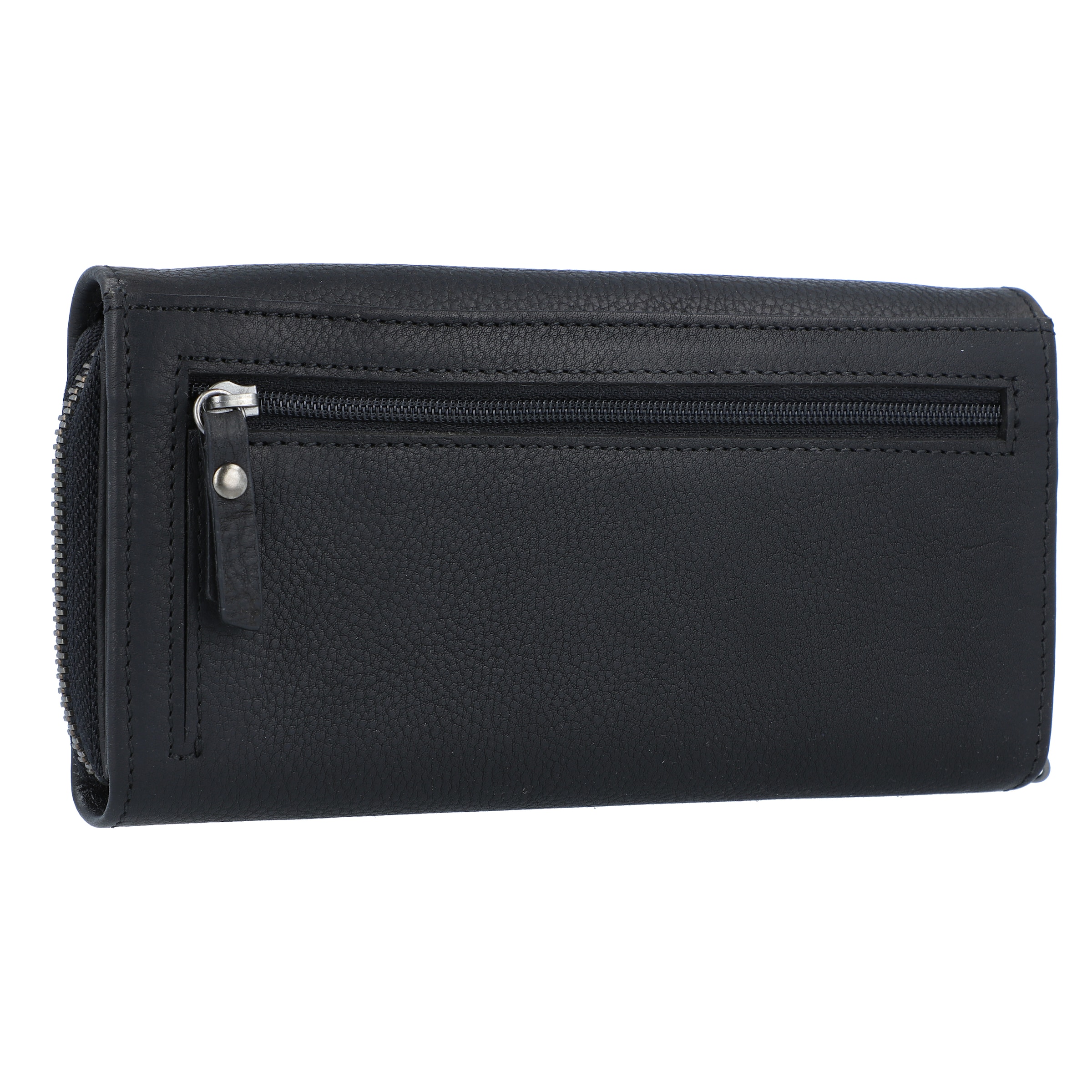 Portamonete 'Antique Avery' di Burkely in nero