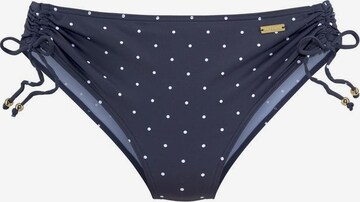 LASCANA Bikinibroek 'Sparkel' in Blauw: voorkant