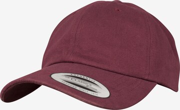 Casquette Flexfit en rouge : devant