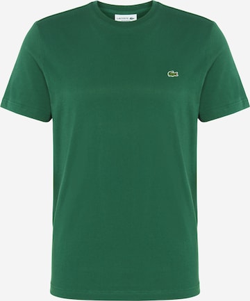 Coupe regular T-Shirt LACOSTE en vert : devant