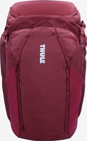 Zaino sportivo di Thule in rosso: frontale