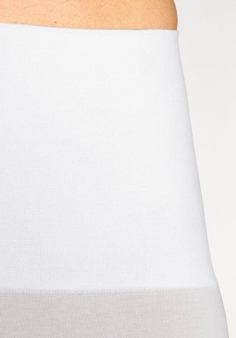 PETITE FLEUR - Pantalón moldeador en blanco