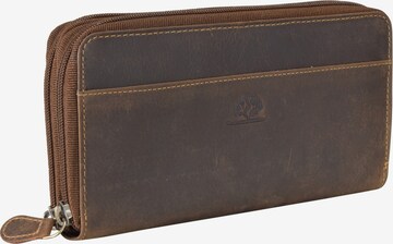 GREENBURRY Wallet in Brown: front