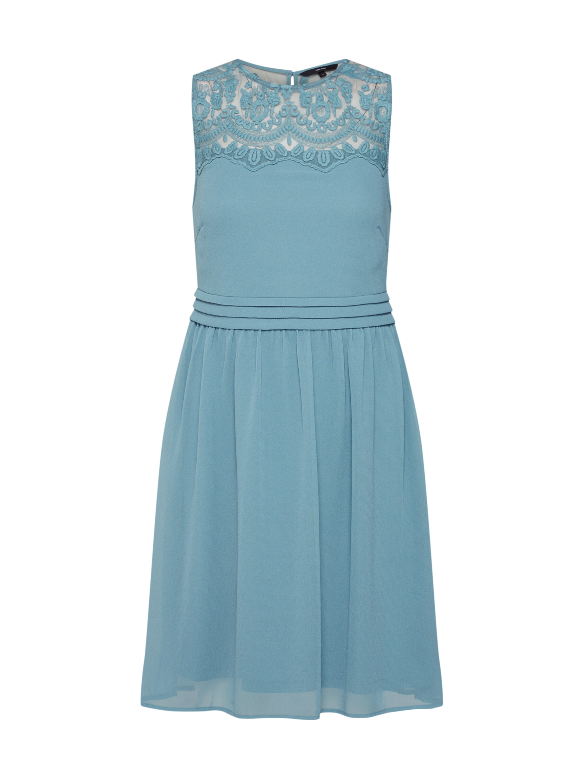 VERO MODA - Zomerjurk 'Vanessa' in de kleur Smoky blue