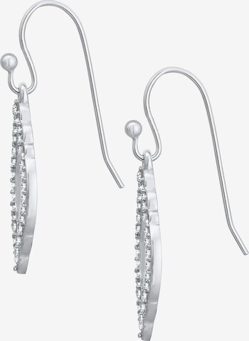 ELLI Earrings 'Kristall Ohrhänger' in Silver