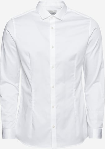 JACK & JONES Slim fit Overhemd 'Parma' in Wit: voorkant