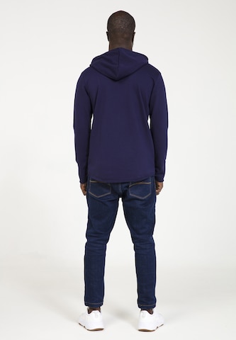 PLUS EIGHTEEN Kapuzenpullover in Blau