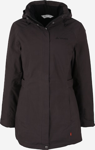 VAUDE Athletic Jacket 'Skomer' in Black: front