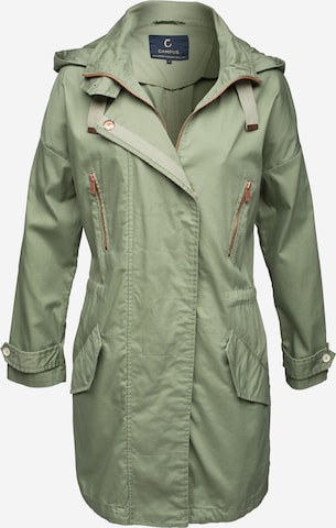 CAMPUS Between-Seasons Parka in Green: front