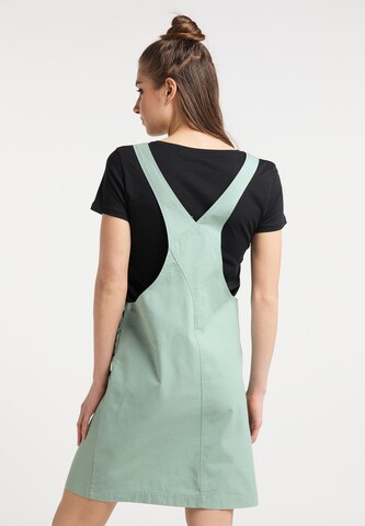 MYMO Dungaree skirt in Green