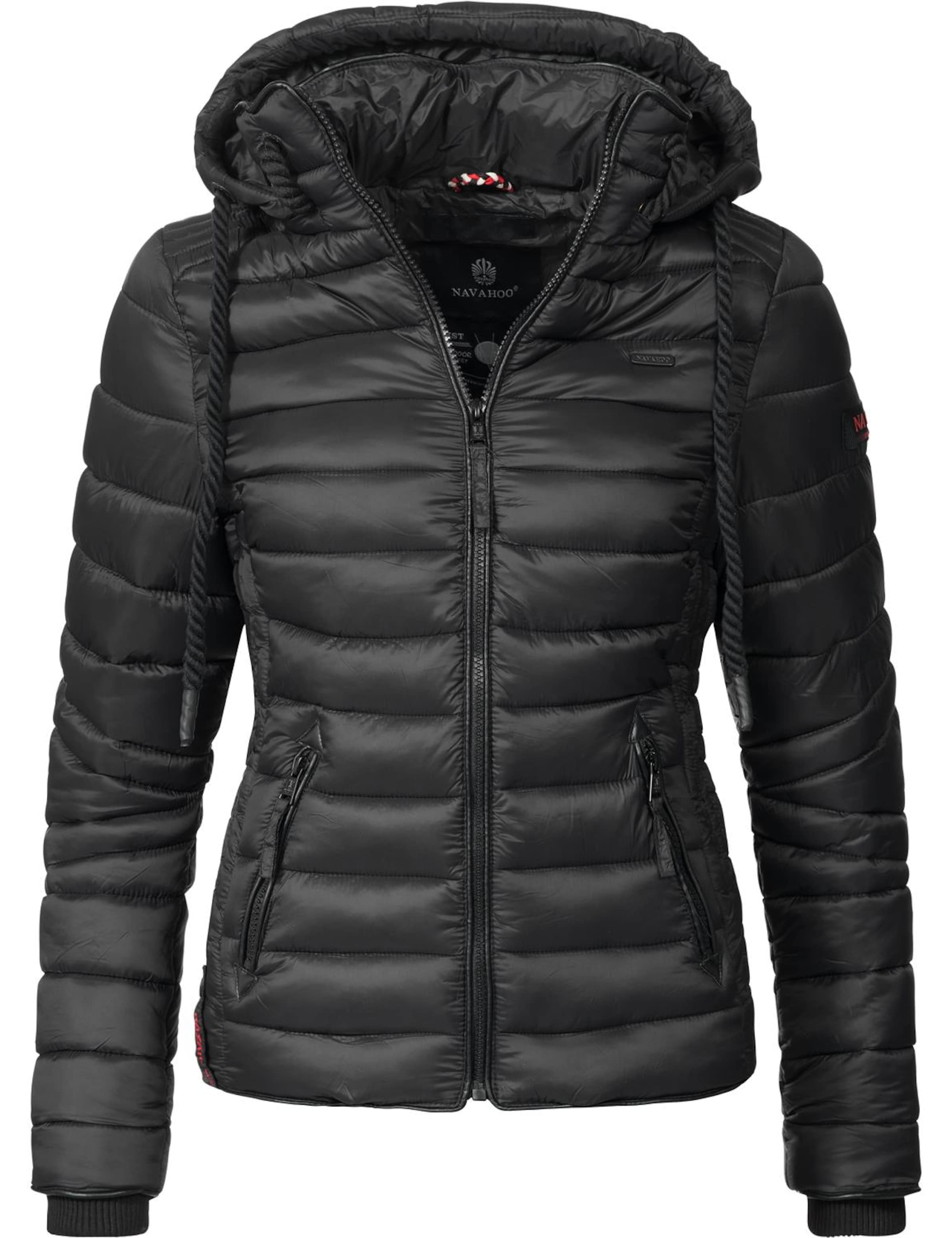 NAVAHOO Prechodná bunda 'Lulana' - Čierna: predná strana