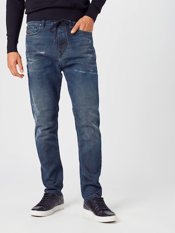 DIESEL Regular Jeans 'VIDER' i blå: framsida