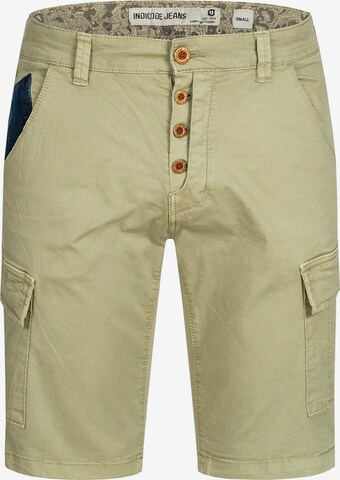 Regular Pantalon 'Hedworth' INDICODE JEANS en beige : devant