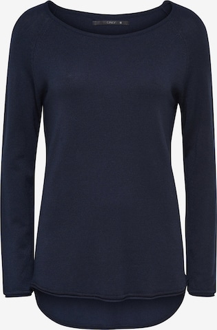 Pull-over 'Mila' ONLY en bleu : devant