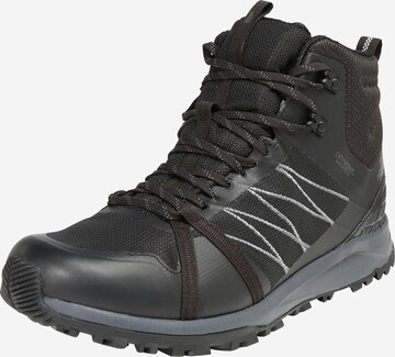 THE NORTH FACE Boots ' LITEWAVE FASTPACK II MID WP' in Schwarz: predná strana