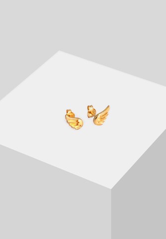 ELLI Ohrringe 'Flügel' in Gold