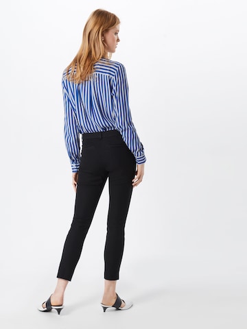 GAP Skinny Broek 'V-SKINNY ANKLE BISTRETCH' in Zwart: terug