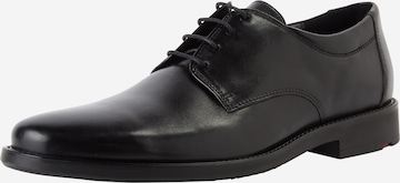 LLOYD Обувки с връзки 'Nevio' в черно: отпред
