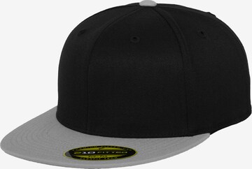 Cappello da baseball 'Premium 210' di Flexfit in nero: frontale