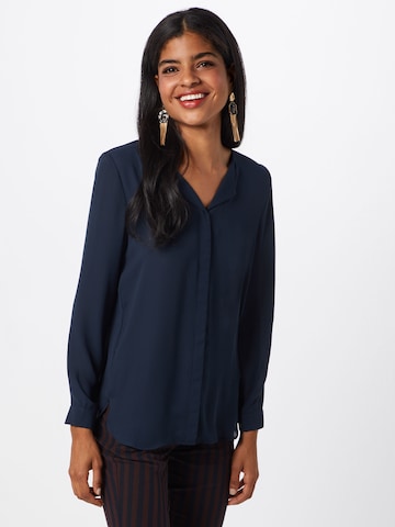 VILA Blouse in Blue: front