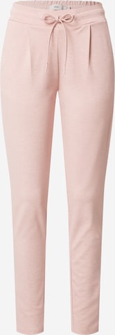 Pantalon 'Kate' ICHI en rose : devant