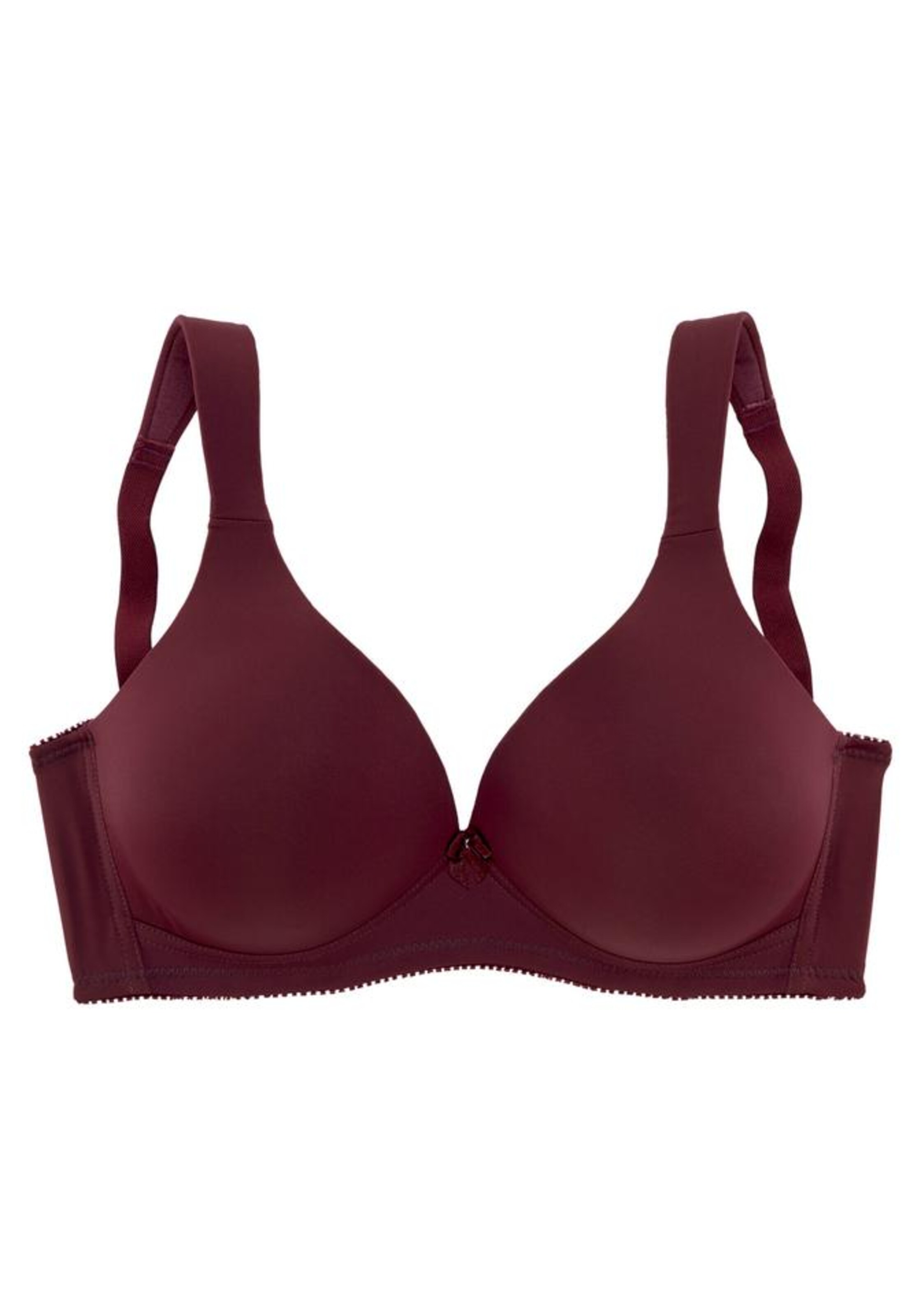 NATURANA - Schalen-BH in burgunder