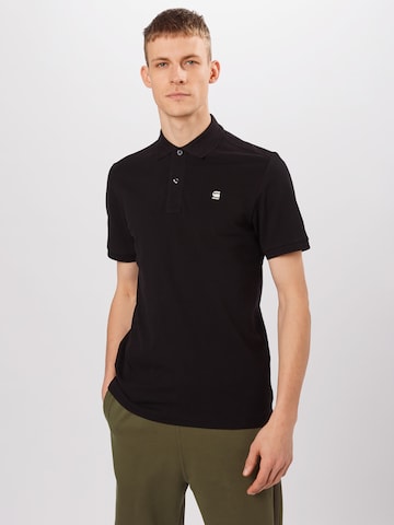 G-Star RAW Poloshirt 'Dunda' in Schwarz: predná strana